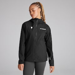 Manchester United x adidas Womens Terrex RAIN.RDY Jacket Black
