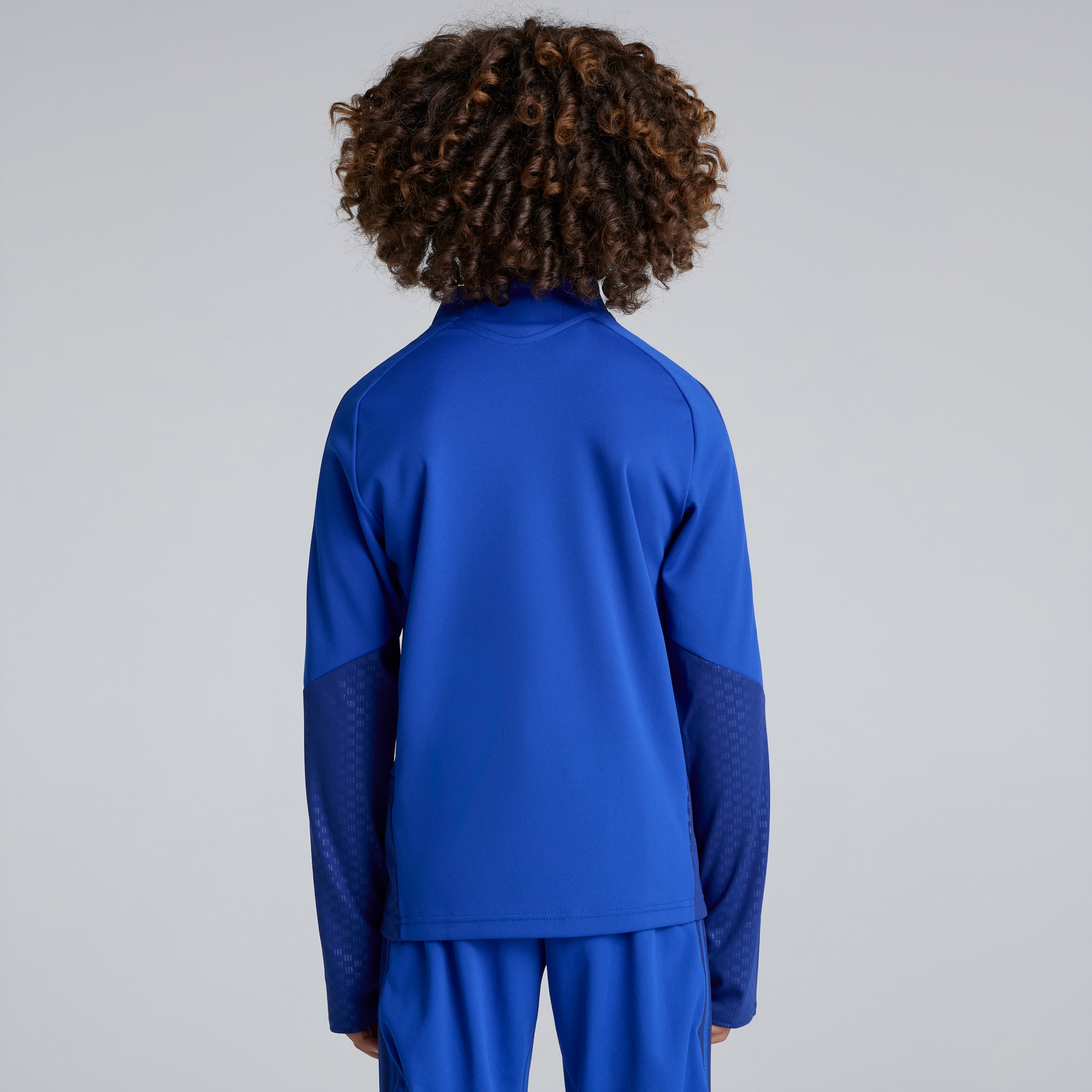 Manchester United Kids 26/27 Cup Training Tiro Top Blue 蓝色 细节 [2-6]