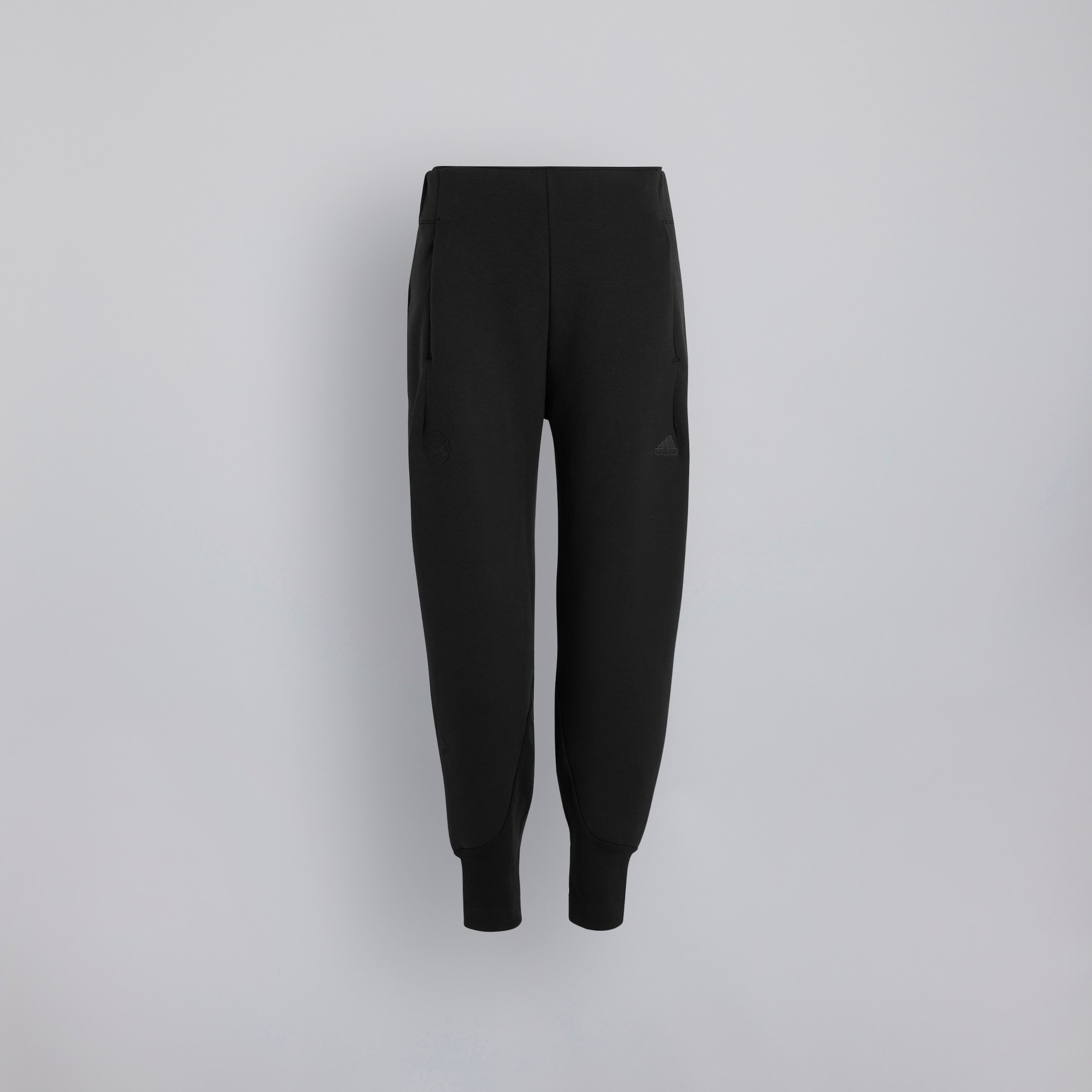 Manchester United x adidas Womens Z.N.E. Tracksuit Bottoms Black Black