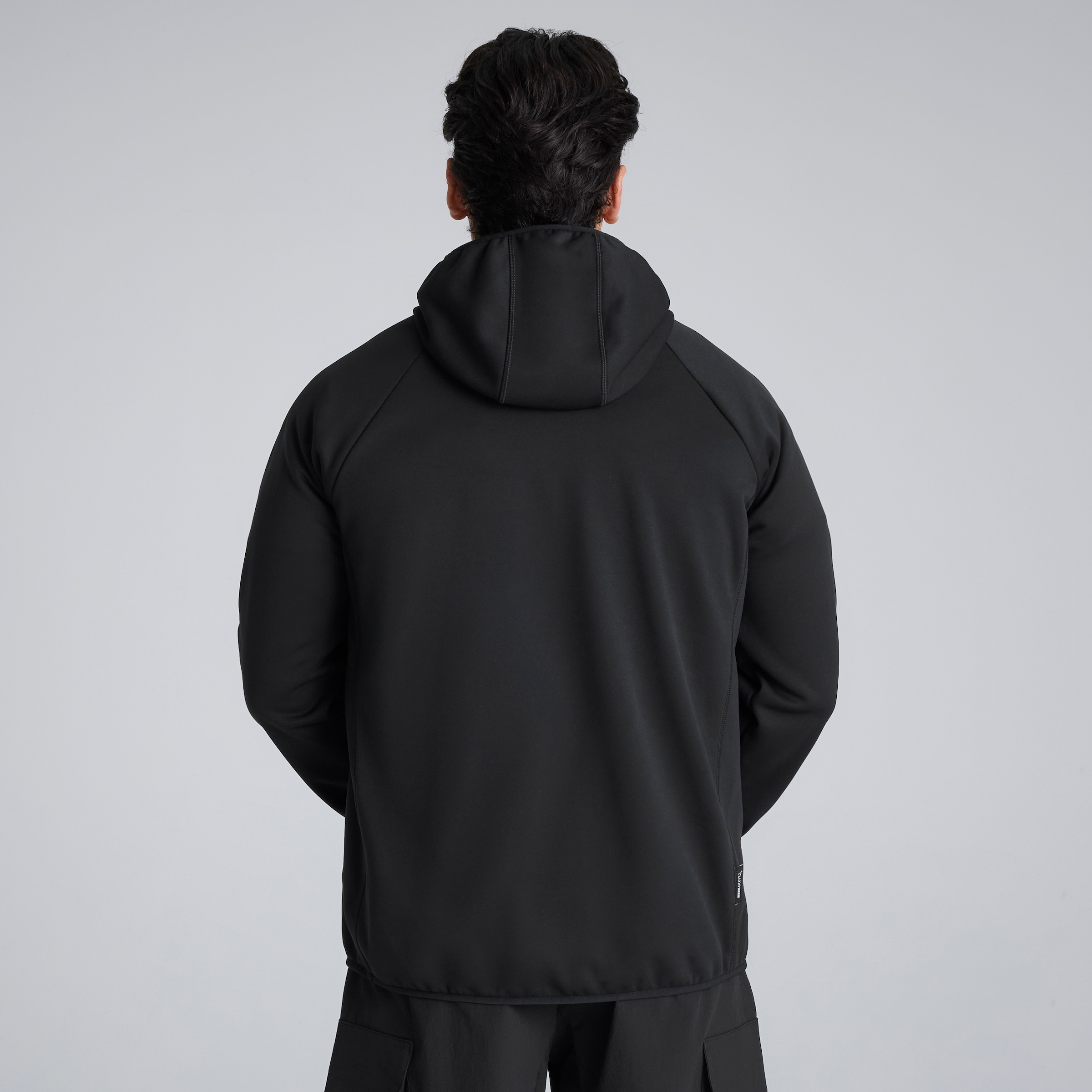 Manchester United x adidas Terrex CLIMAWARM Hybrid Jacket Black Black Detail [2-6]