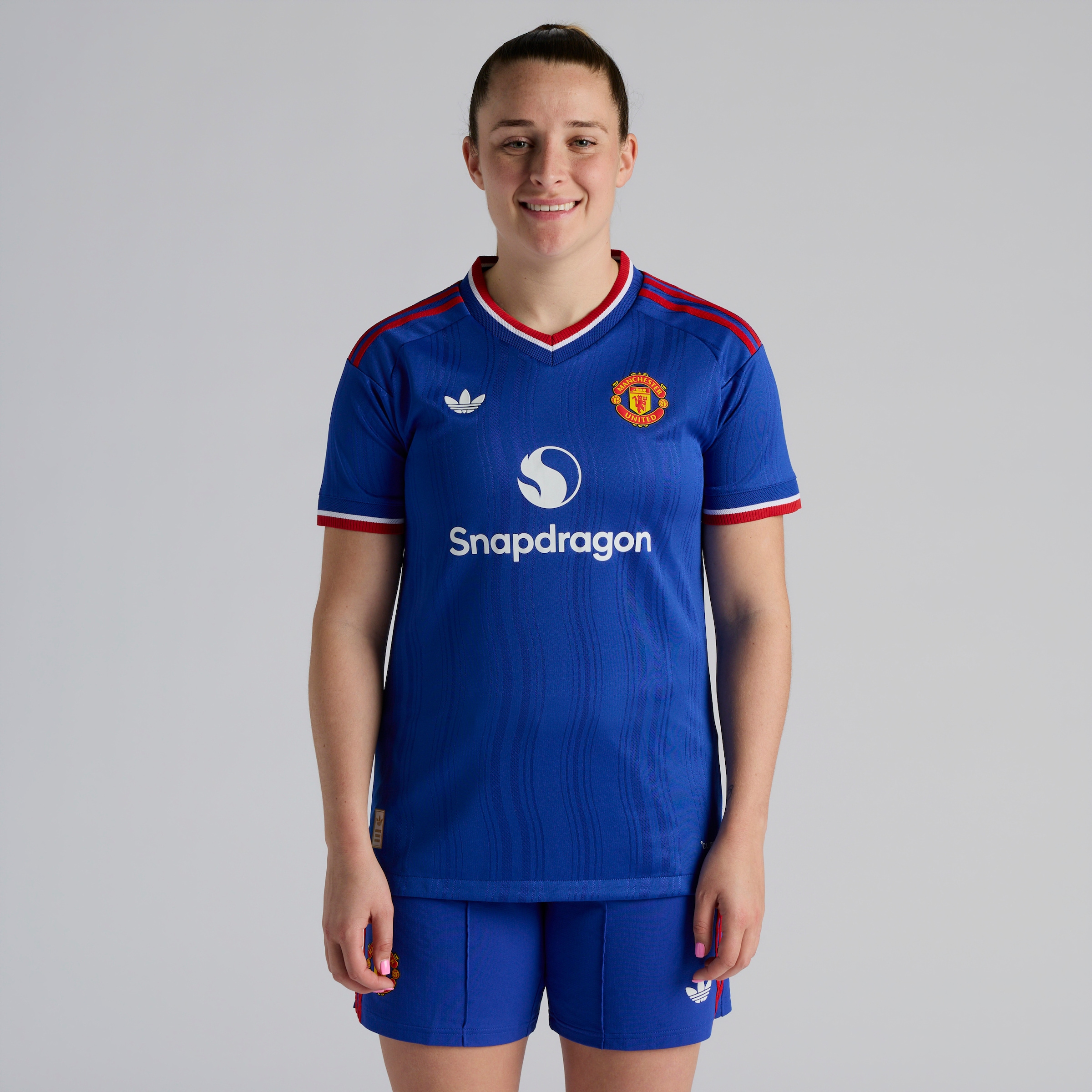 Manchester United Womens 26/27 Away Authentic Jersey 蓝色