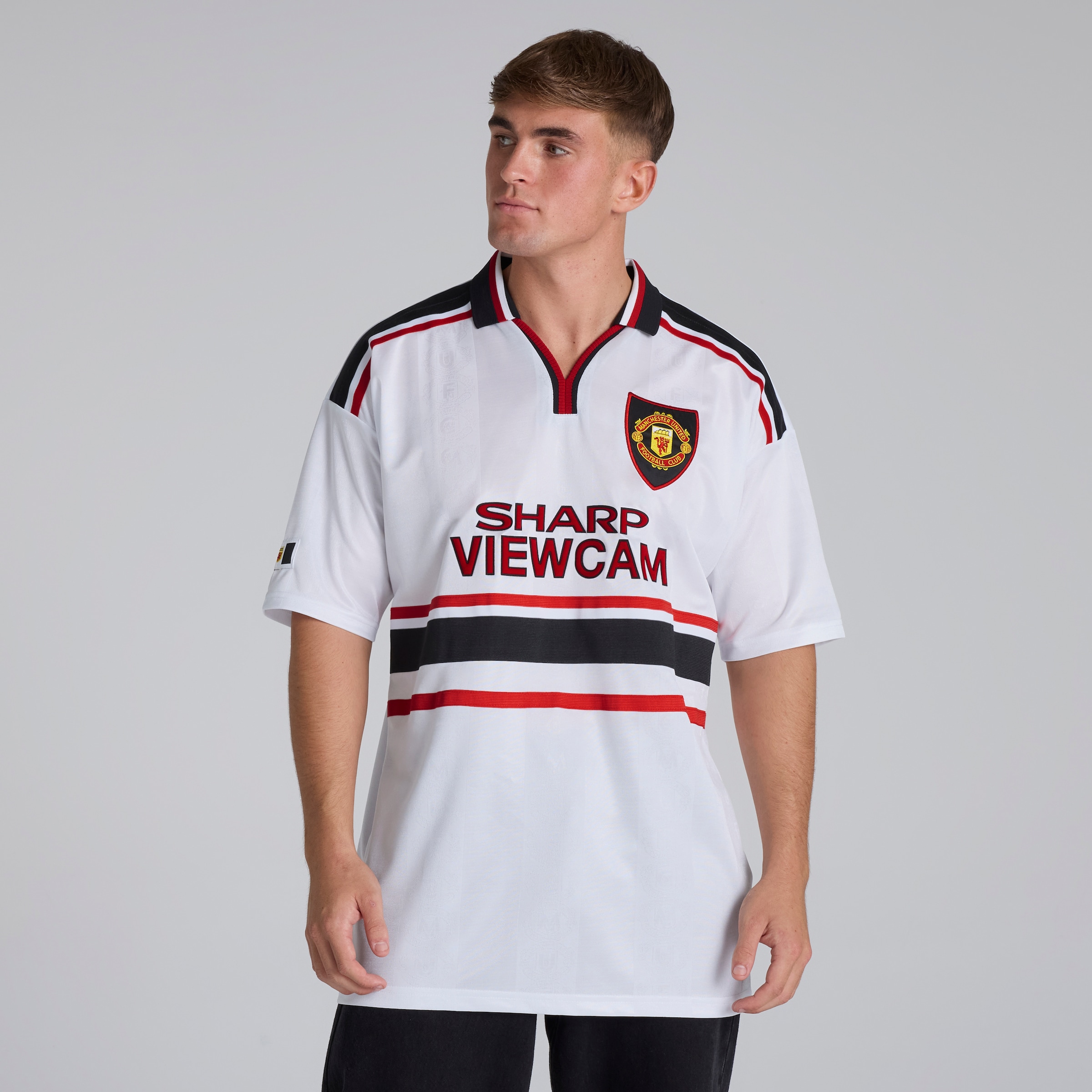 Buy Manchester United 1997-99 Away Shirt White | Manchester