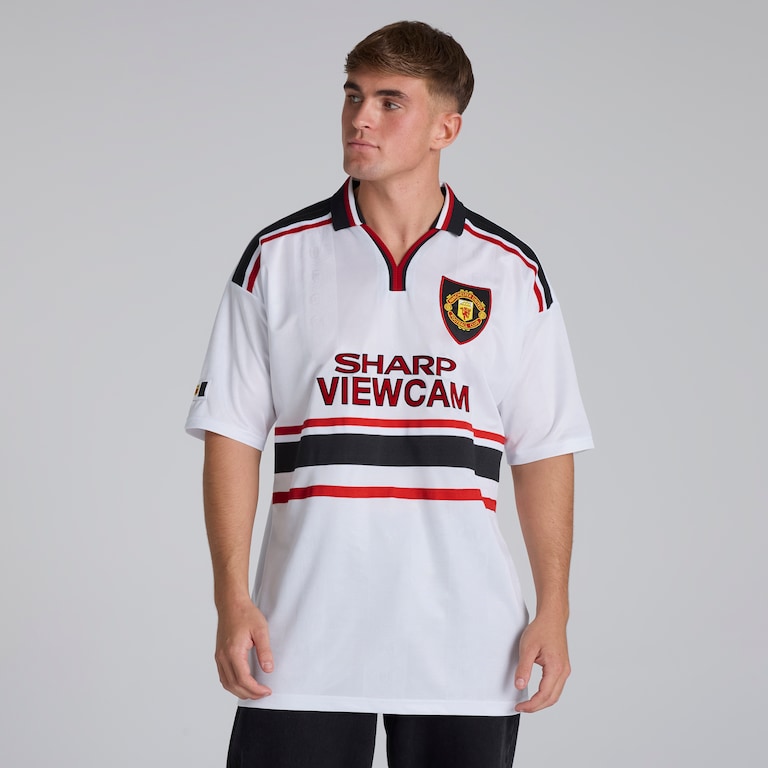 Manchester United 1997-99 Away Shirt White