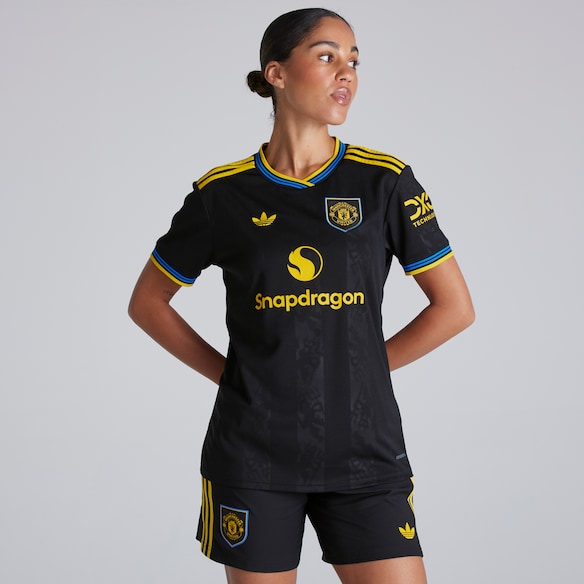 Manchester United 25/26 Womens Third Jersey Black