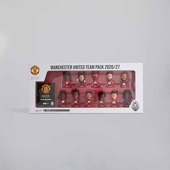 Manchester United SoccerStarz 26/27 Team Pack Figurine Set Red Rouge