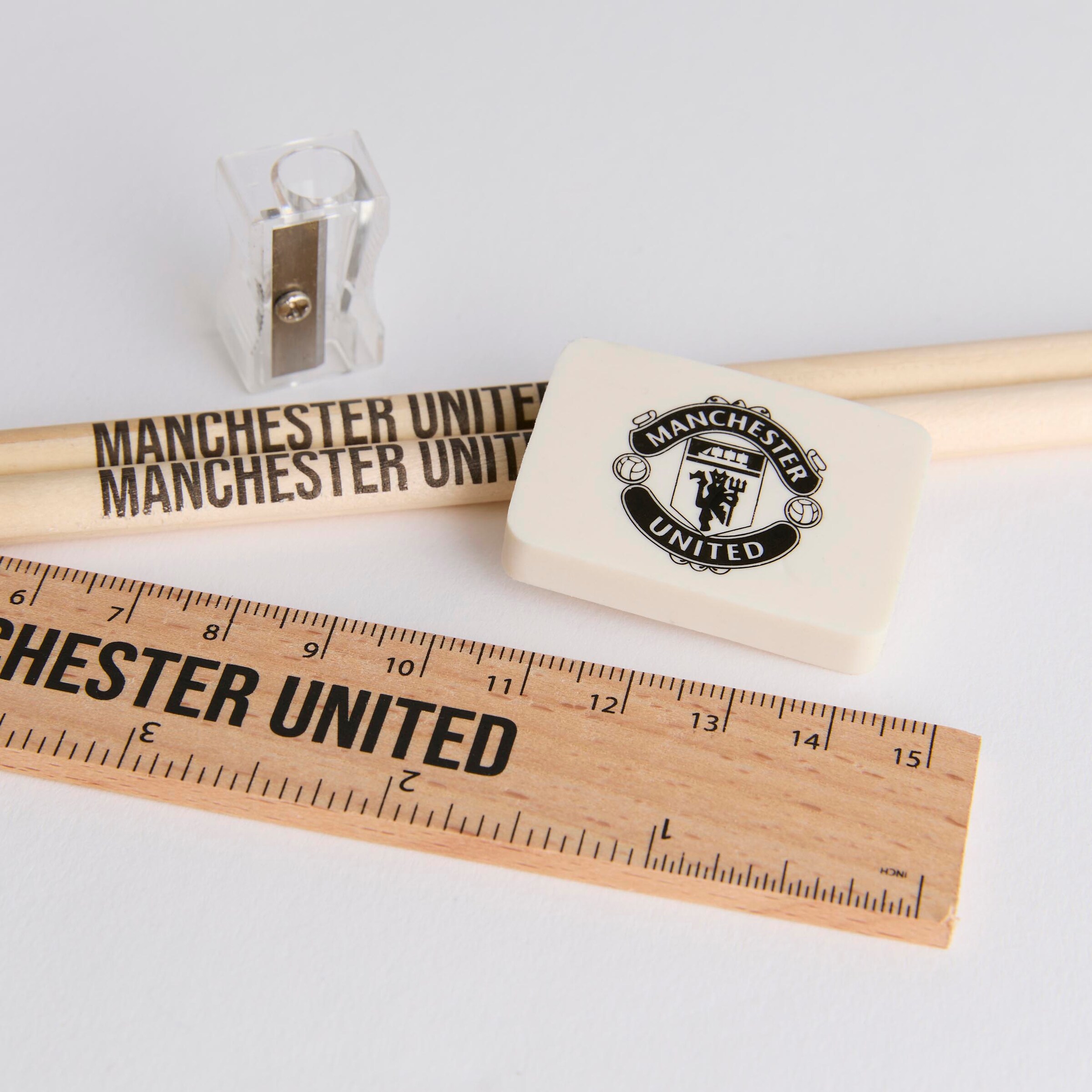 Manchester United Stationery Tube Set Brown Detail [3-4]