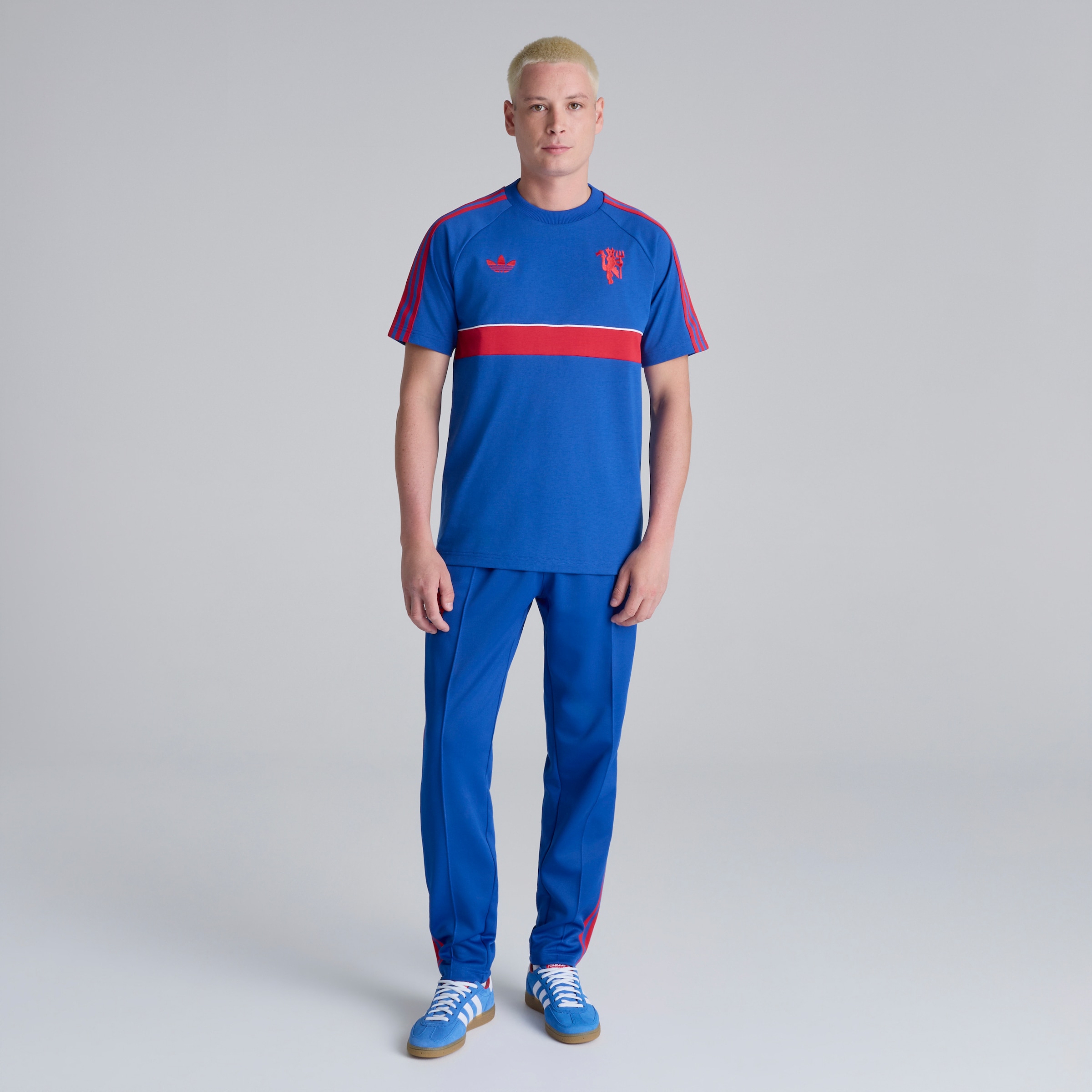Manchester United x adidas Originals T-Shirt Blue 蓝色 细节 [3-5]