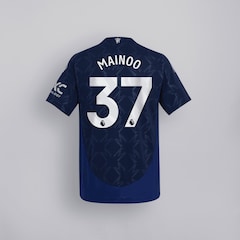 Manchester United 24/25 Away Jersey Kids with Mainoo 37 EPL Printing & Badge