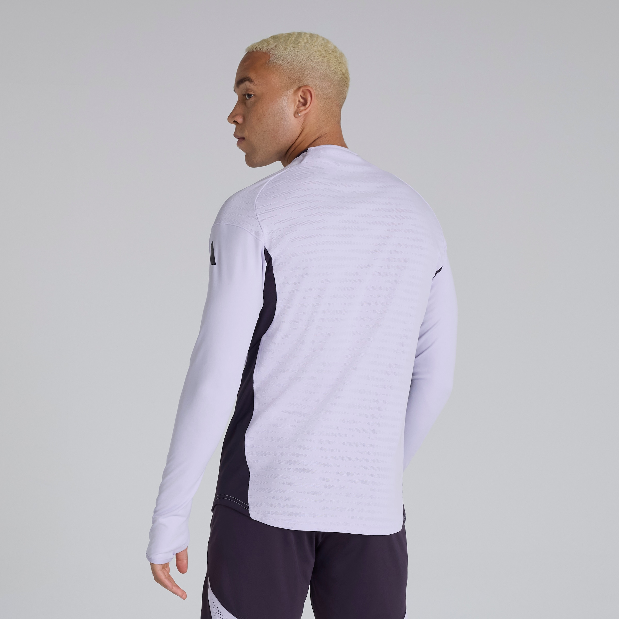 Manchester United Tiro 25 Pro Training Top Purple Detail [2-6]