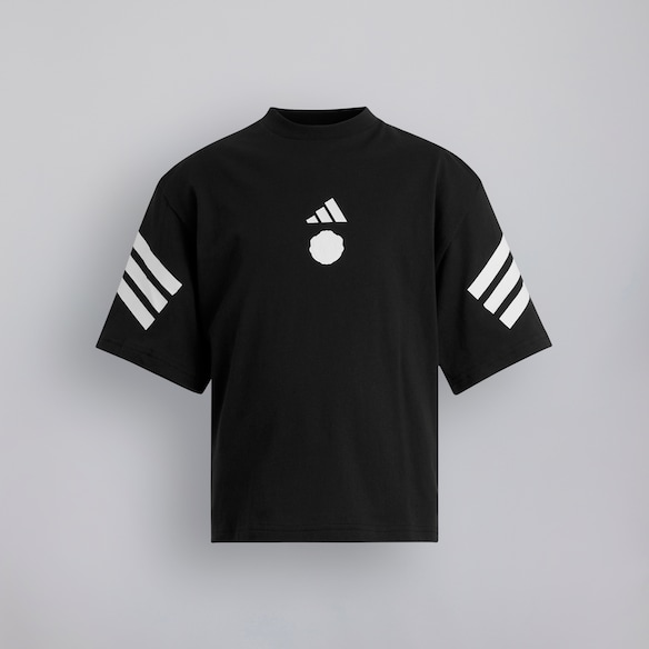 Manchester United x adidas Kids Future Icons T-Shirt Black Black