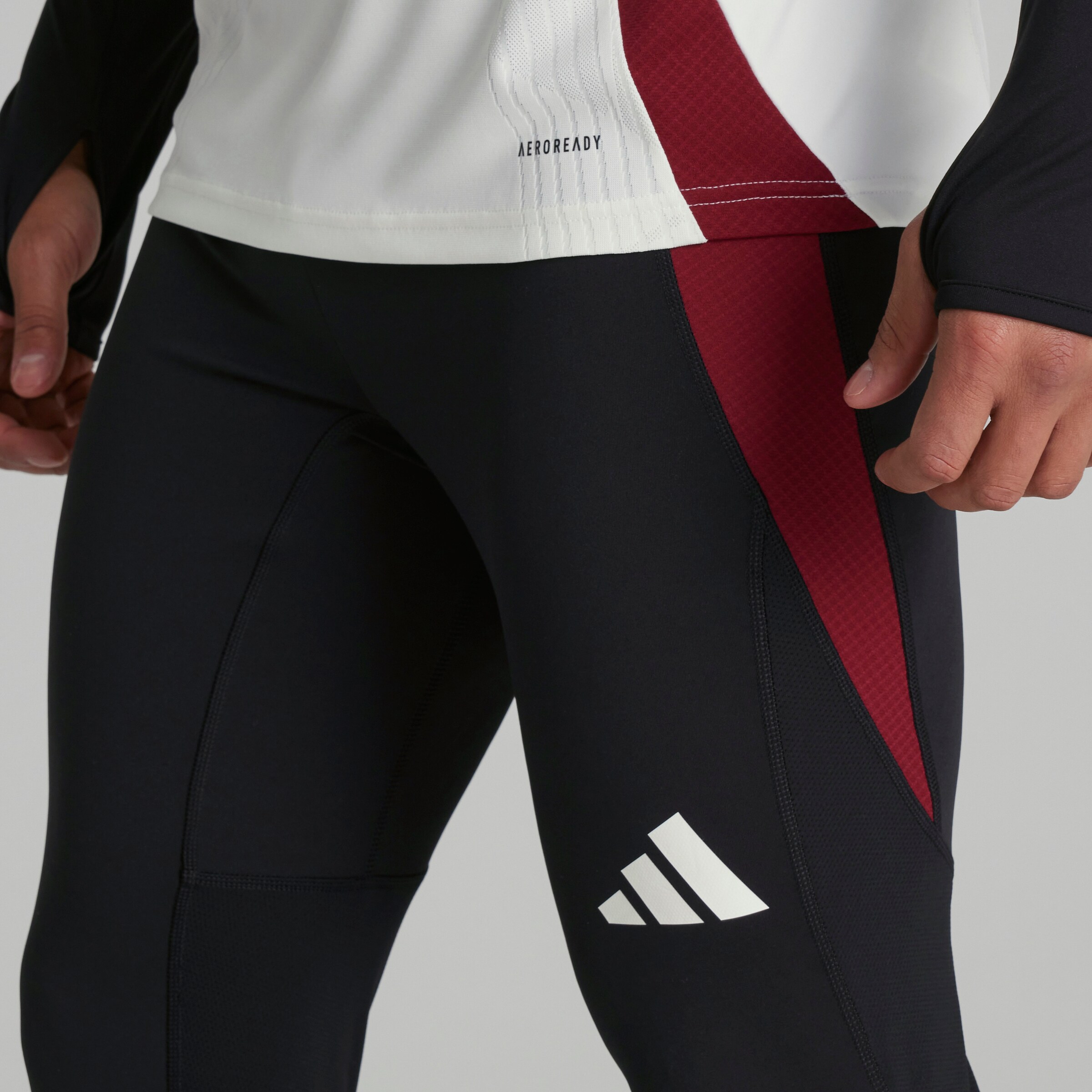 Manchester United Tiro 24 Pro Pants Black Noir Détail [4-6]