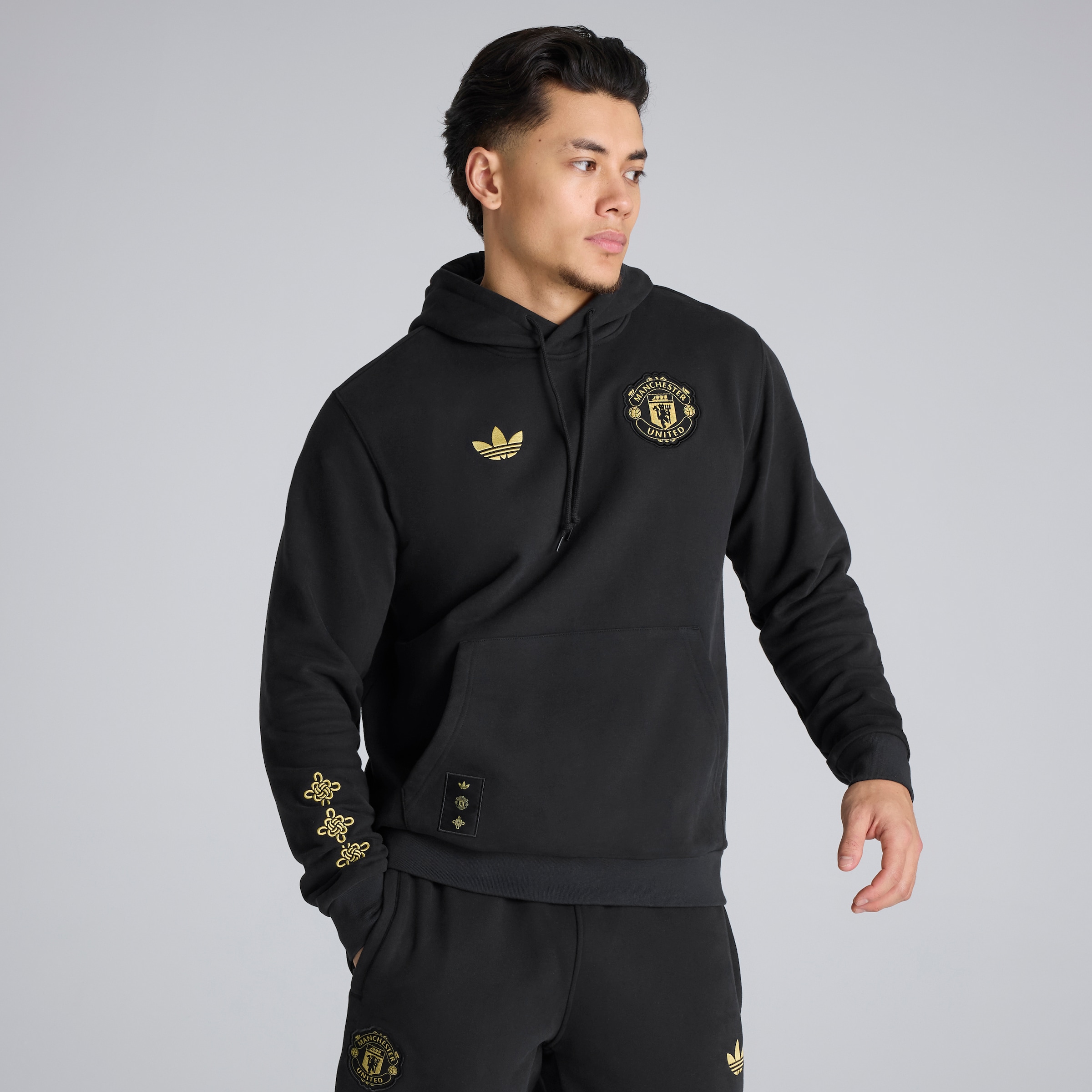 Adidas Climalite Manchester United Homme X Petit Fermeture Survêtement Capuche e