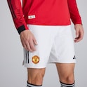 Manchester United 25/26 Home Authentic Shorts White