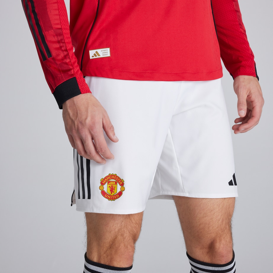 Buy Manchester United 25/26 Home Authentic Shorts White
