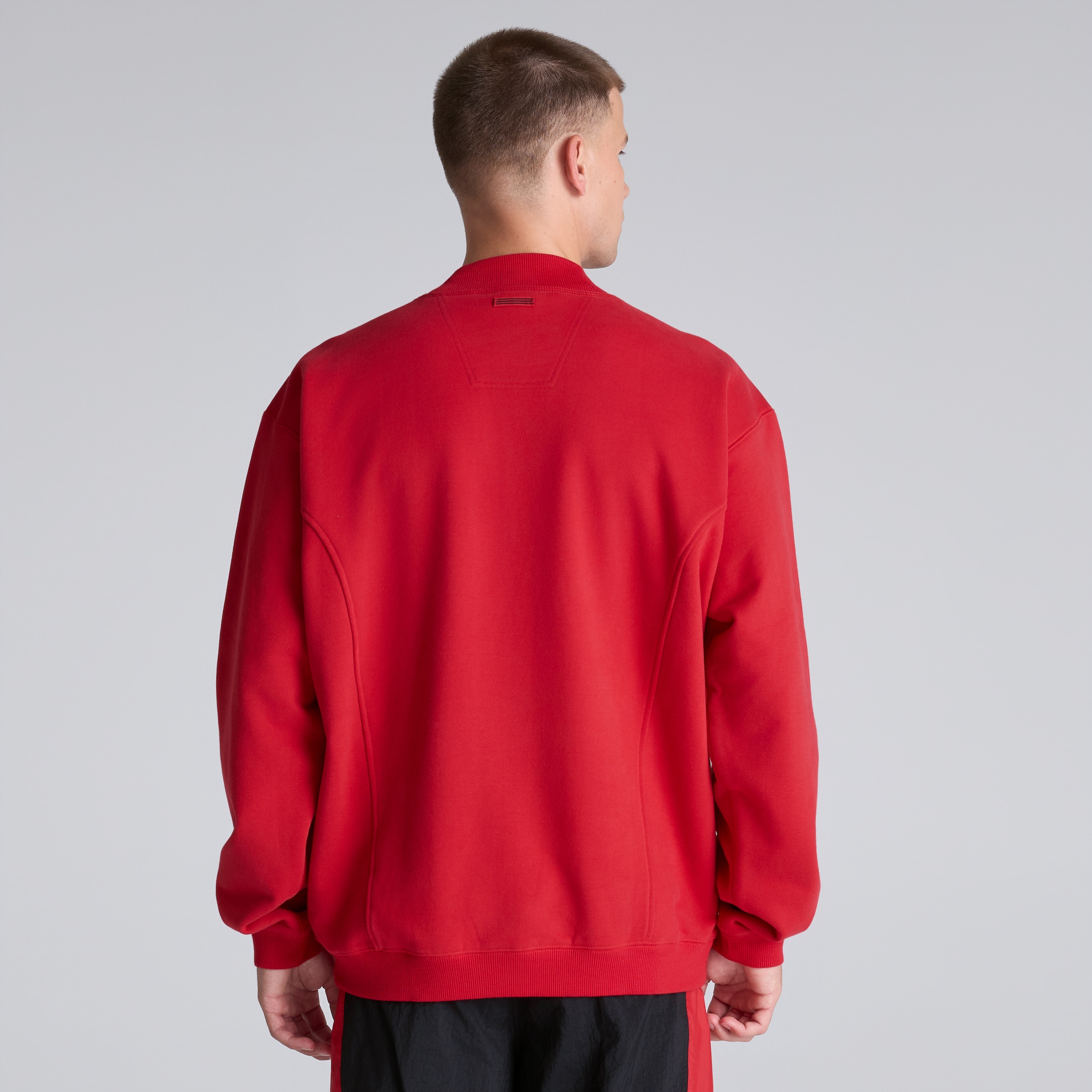 Manchester United x adidas EQT Sweatshirt Red Red Detail [2-6]