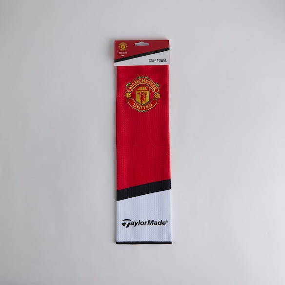 Manchester United X TaylorMade Tri Fold Golf Towel Rouge