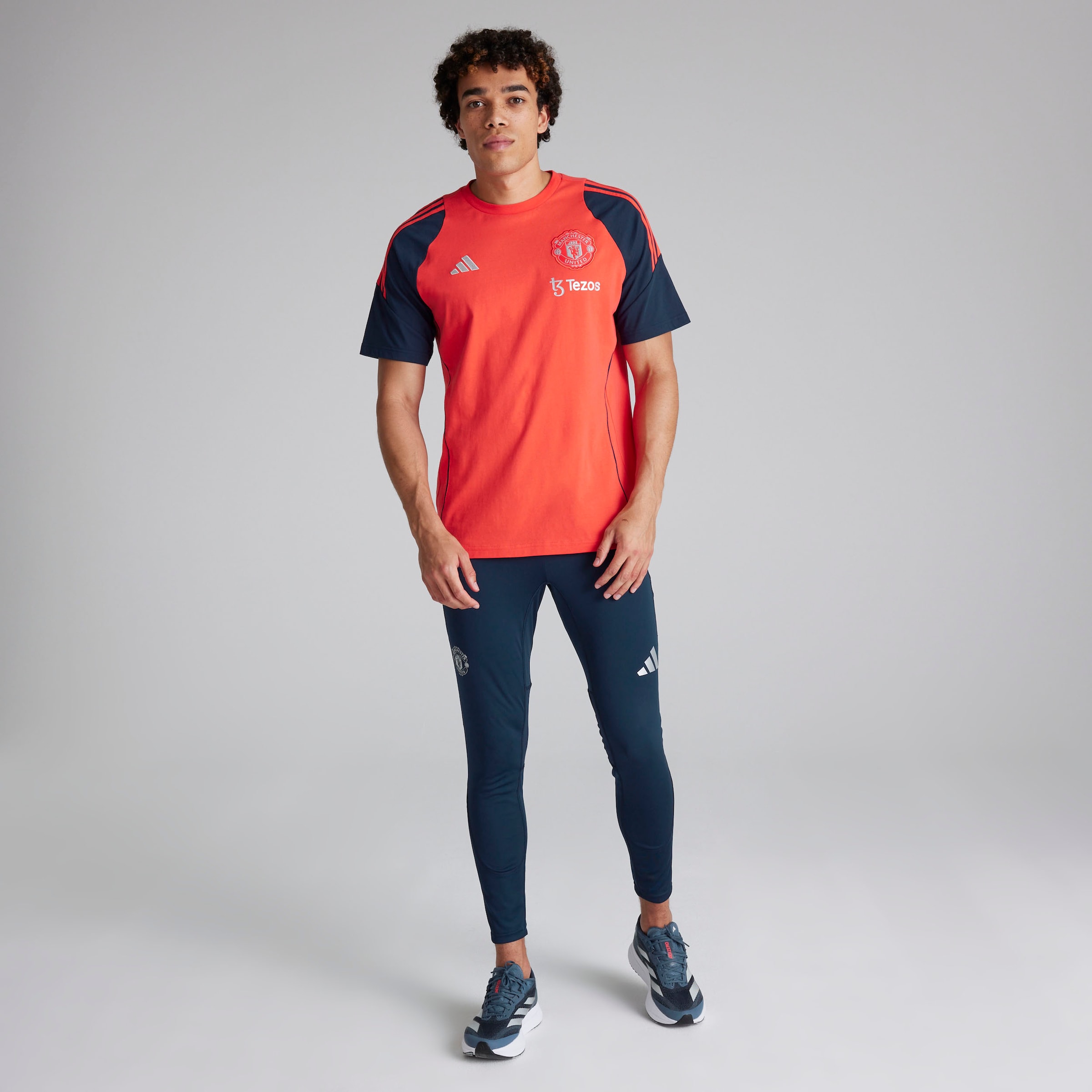 Manchester United Tiro 24 T-Shirt Red Red Detail [3-5]