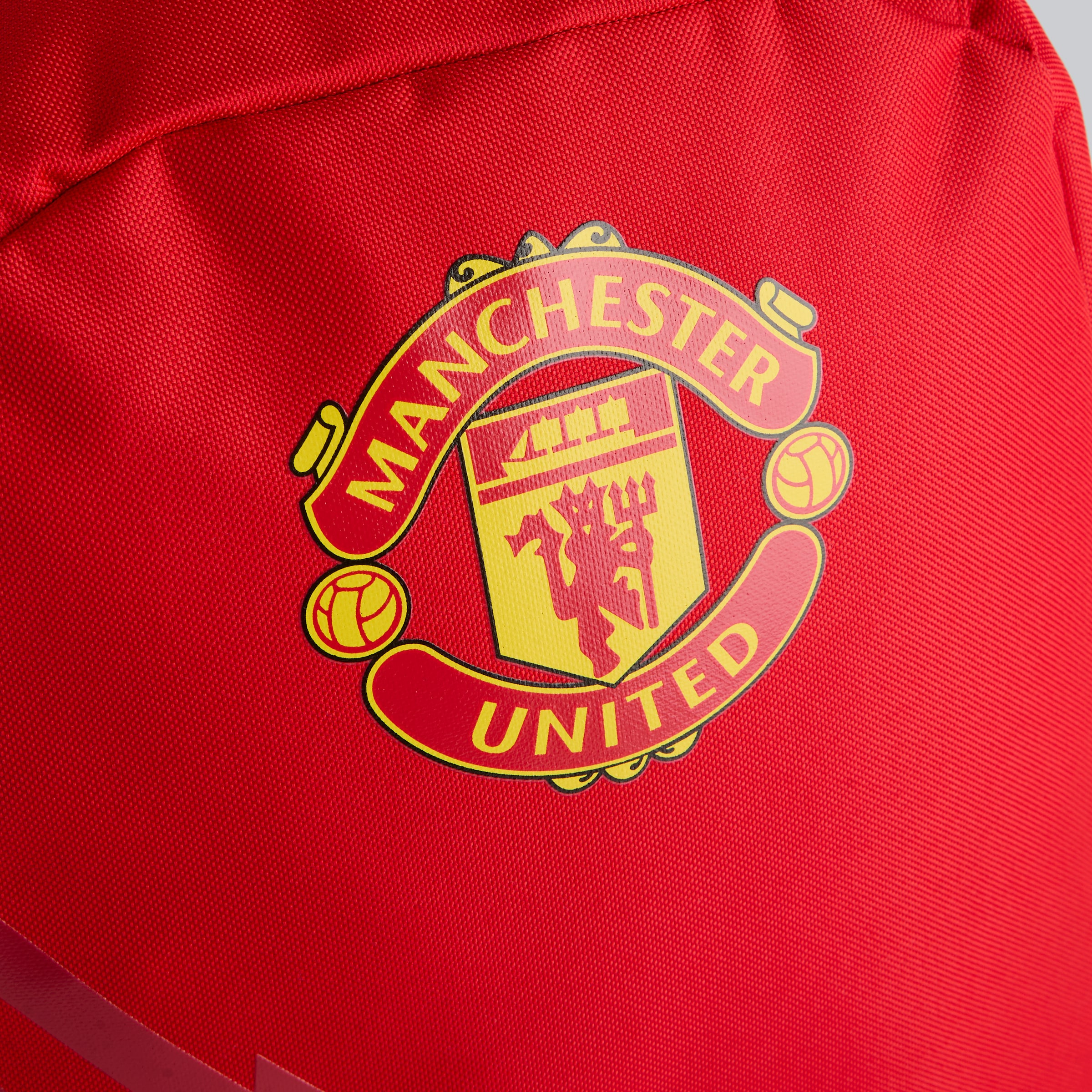 Manchester United Core Backpack Red Red Detail [3-4]