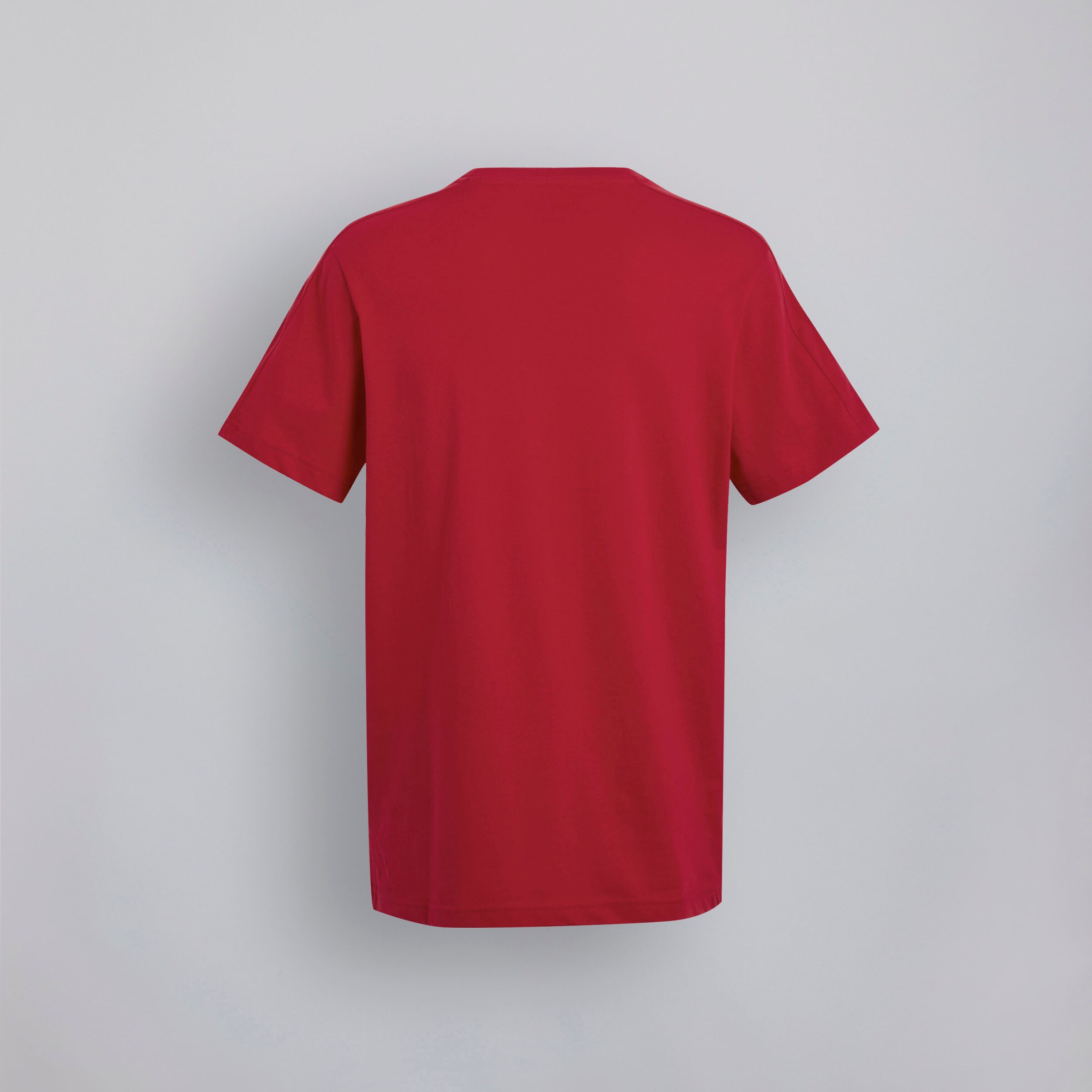 Plain red t shirt back hotsell