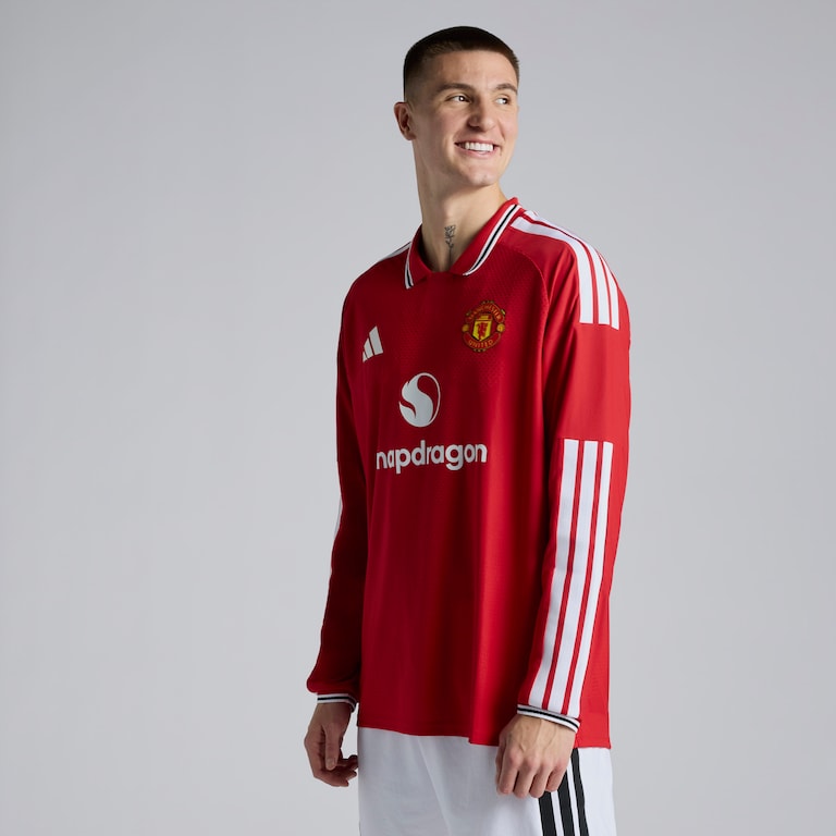 Manchester United 26/27 Home Authentic Long Sleeve Jersey