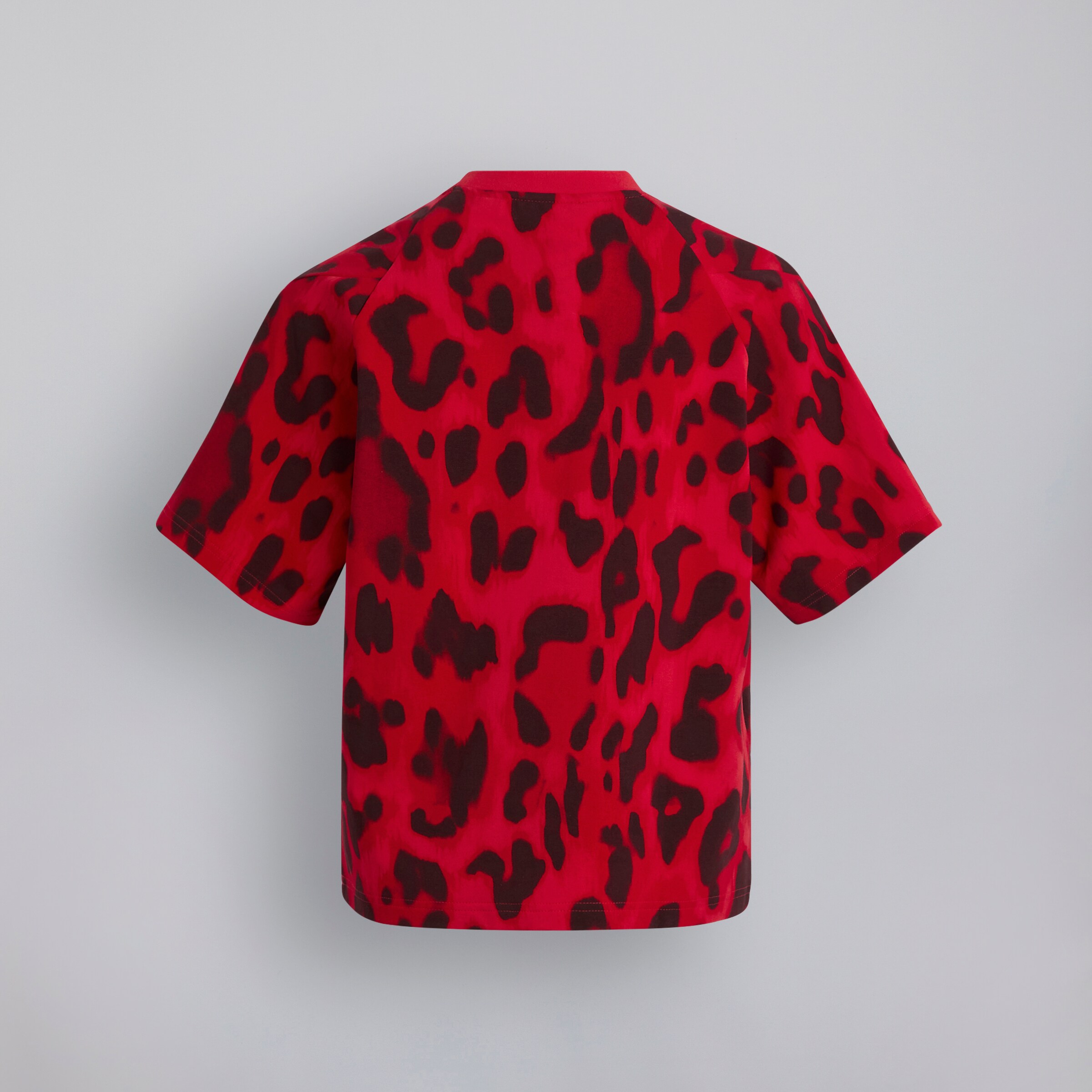 Manchester United x adidas Kids Future Icons All Over Print T-Shirt Red Détail [2-2]