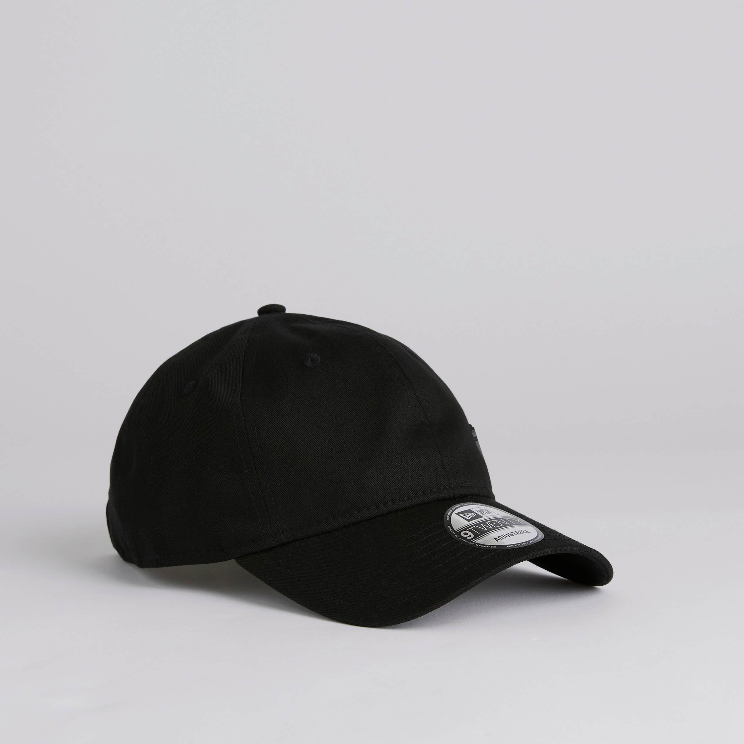 Plain black baseball cap online