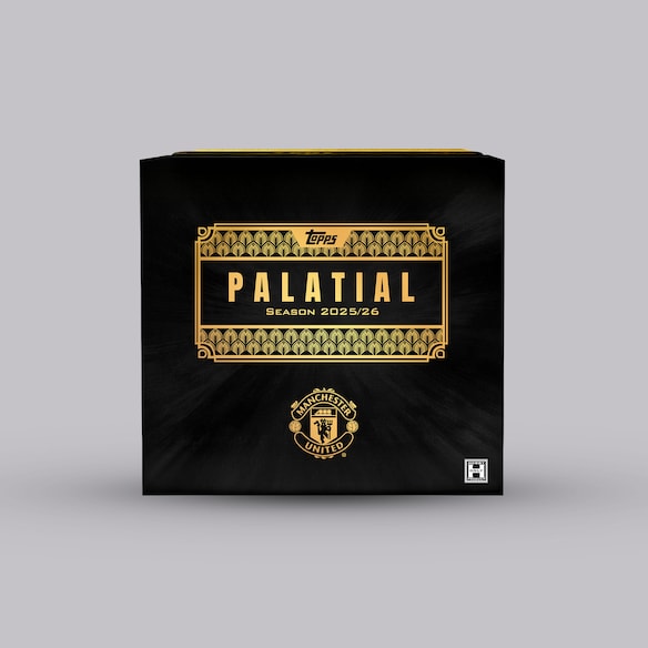 Manchester United Topps Palatial Trading Cards 2025/26 Red