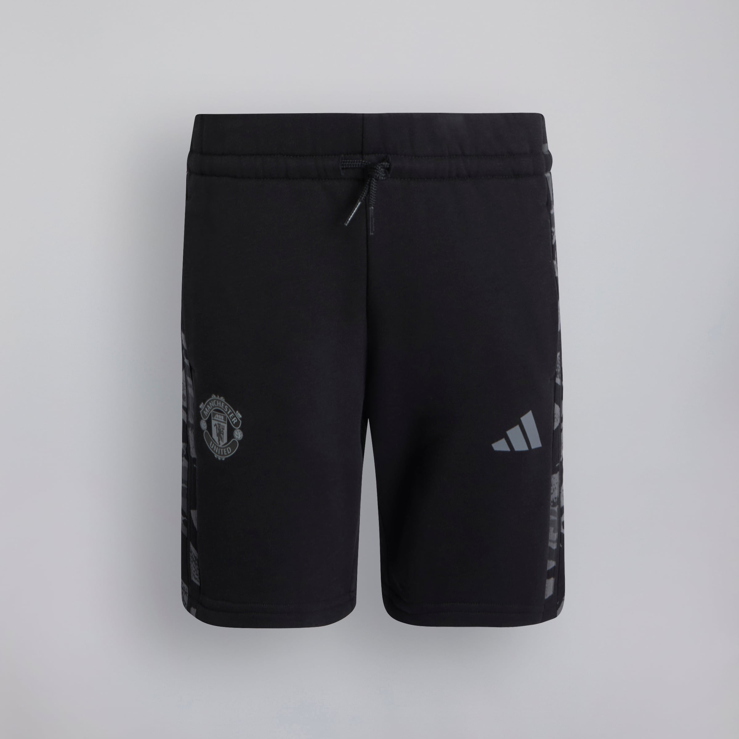 Manchester United x adidas Kids Essentials Camo Shorts Black Black