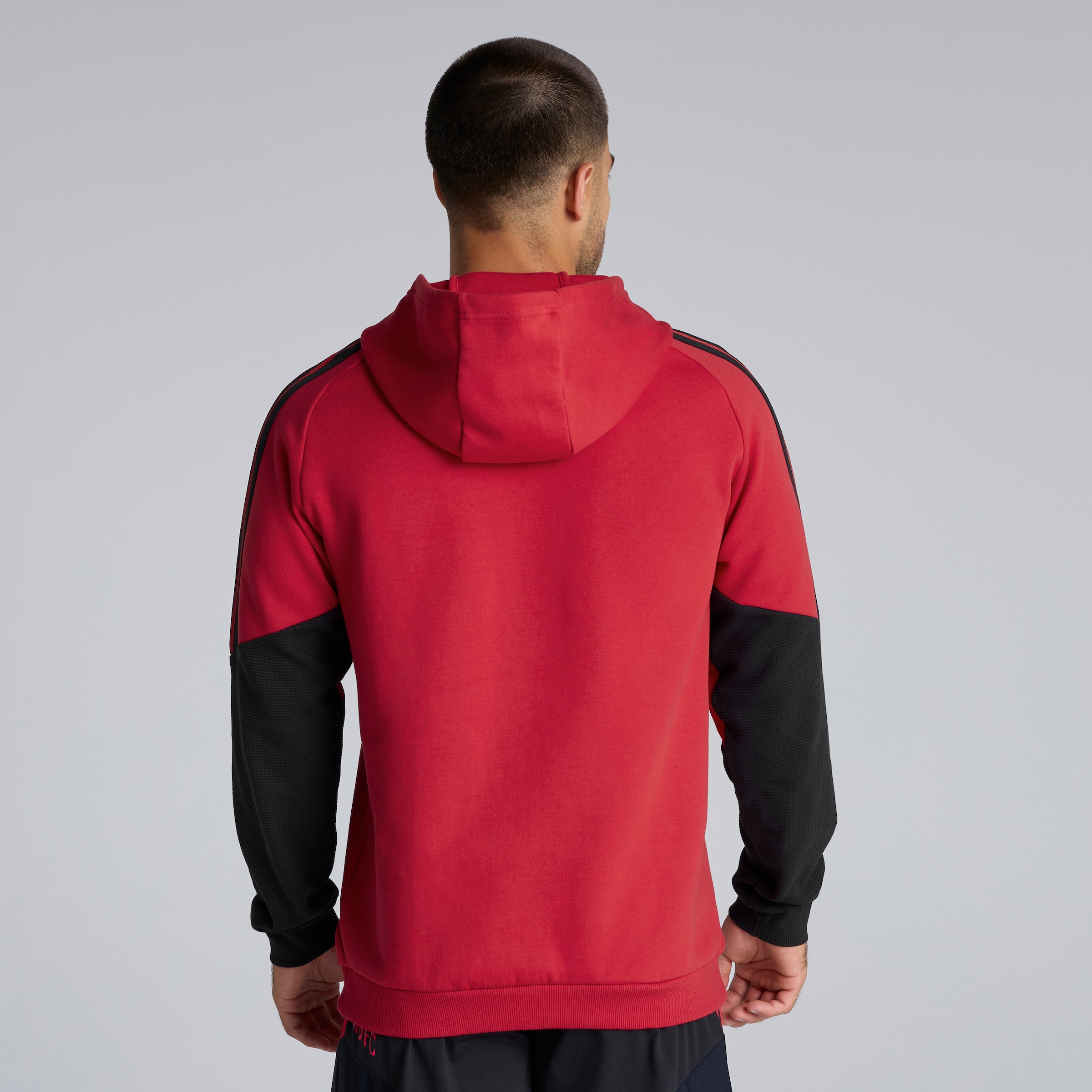 Manchester United 26/27 Training Tiro Hoodie Red Red Detail [2-5]