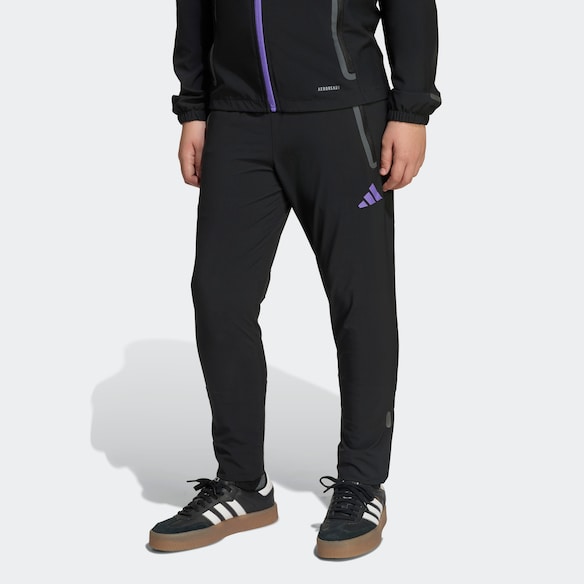 Manchester United Tiro 25 Competition Vis Tech Travel Pants Kids Black