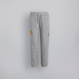 Manchester United x adidas Little Kids Essentials Cargo Joggers Grey Marl