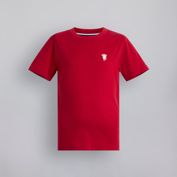 Manchester United Kids Devil Essentials T-Shirt Red Red