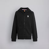 Manchester United Kids Devil Essentials Full Zip Hoodie Black