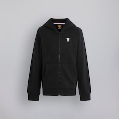 Manchester United Kids Devil Essentials Full Zip Hoodie Black