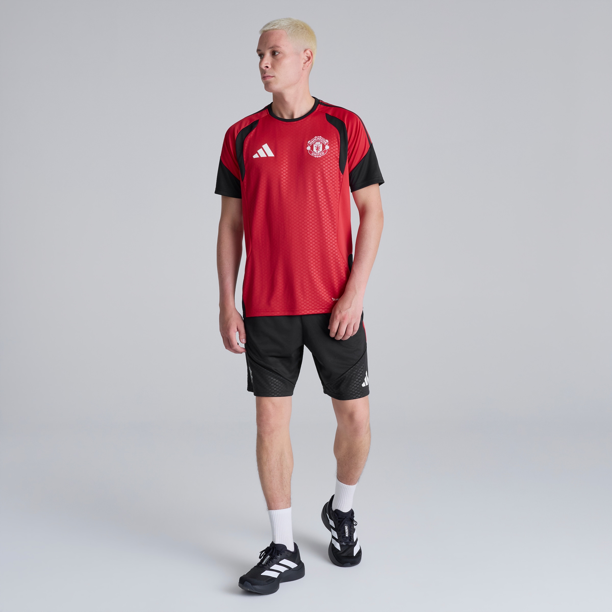 Manchester United 26/27 Training Tiro Shorts Black Black Detail [3-6]