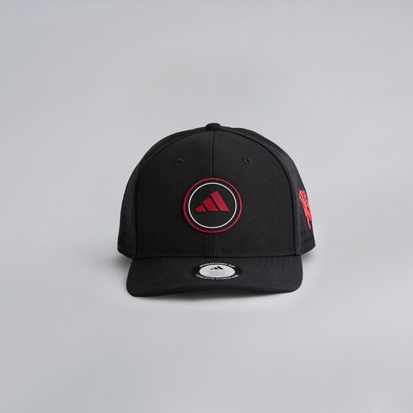 Manchester United x adidas Golf Hydrophobic Tour Cap Black Black