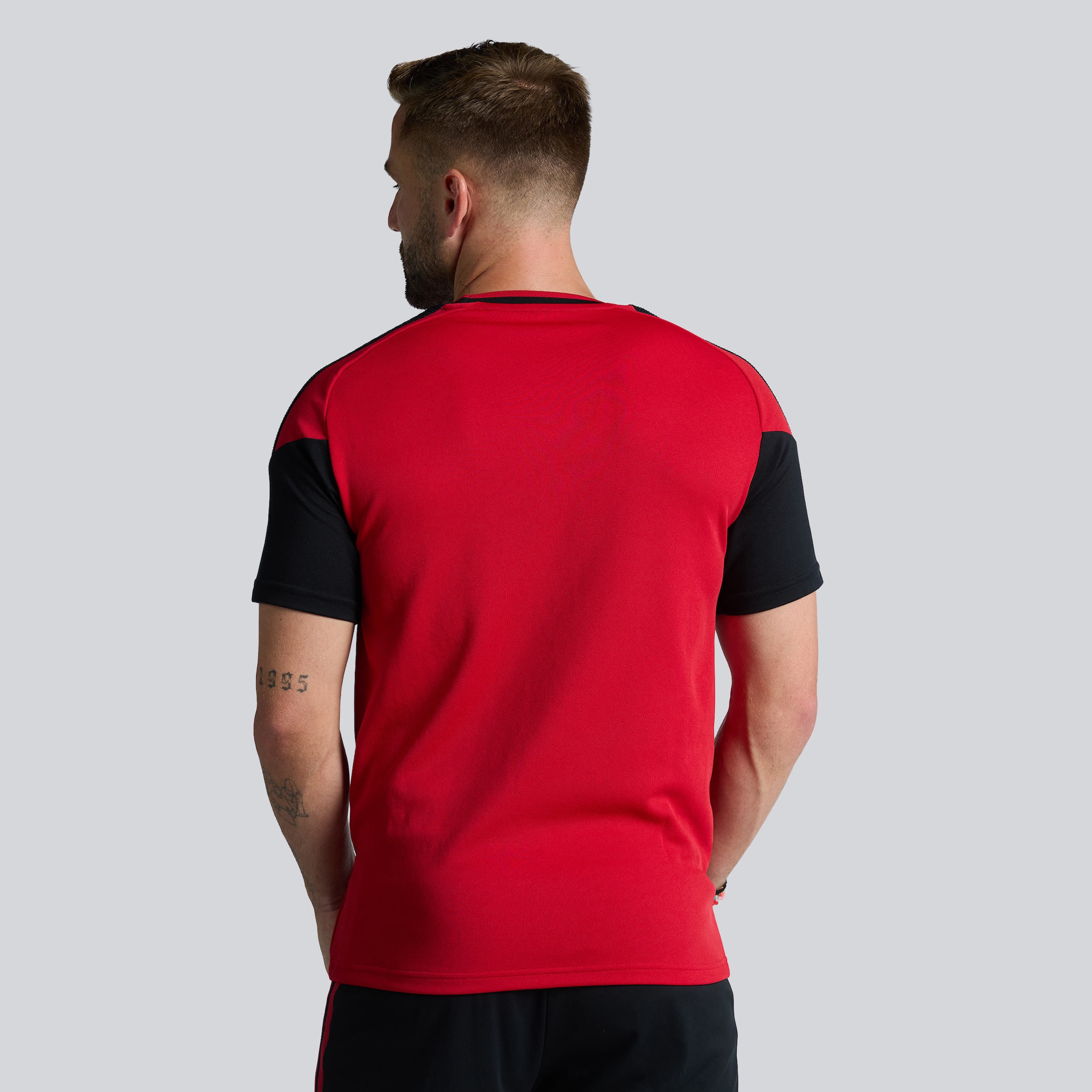 Manchester United 26/27 Training Tiro Authentic T-Shirt Red (Sponsored) Red Detail [2-5]