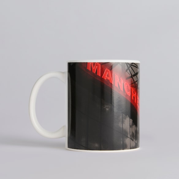 Manchester United Old Trafford Mug Black Black