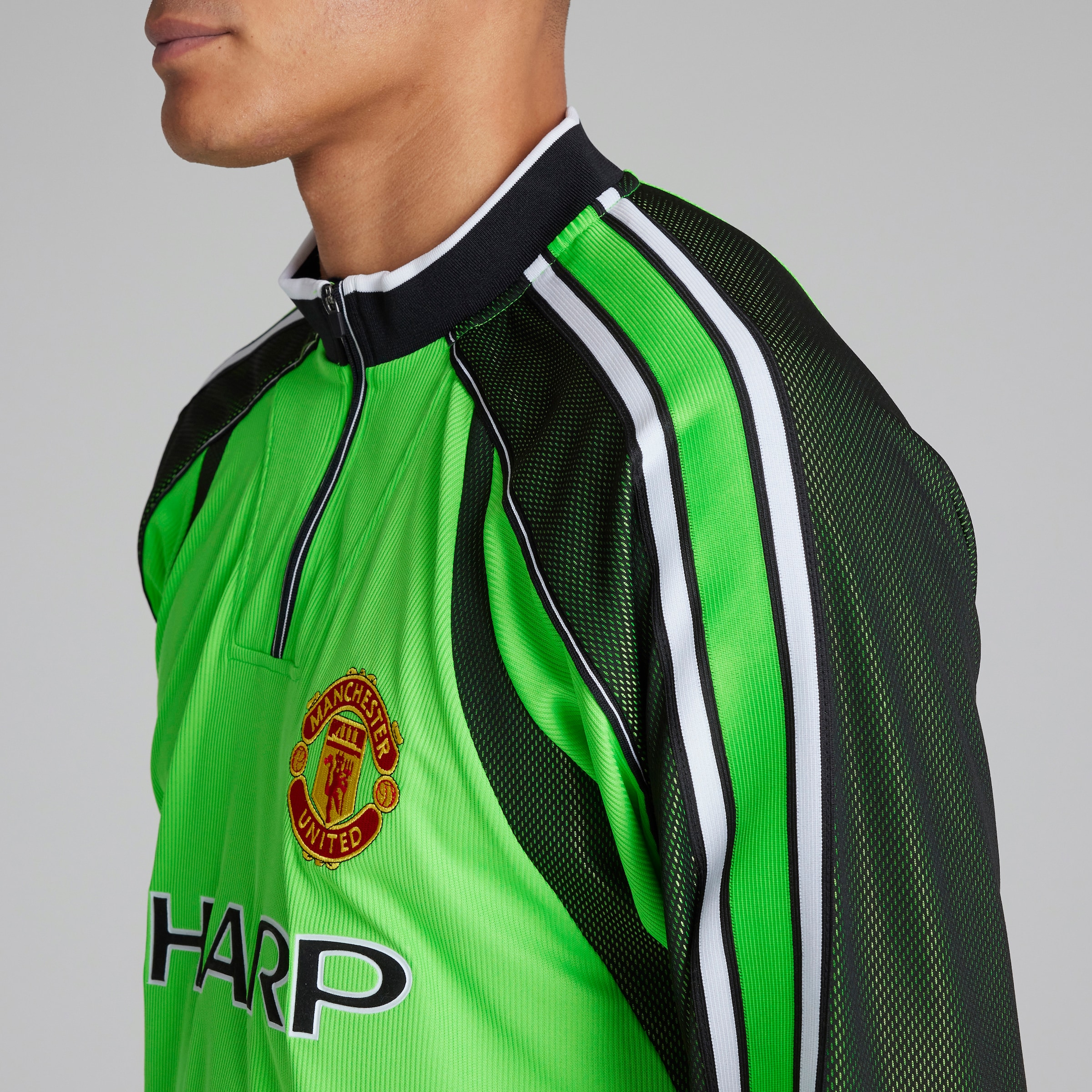 Buy Manchester United 1998-99 Retro Goalkeeper Shirt Green