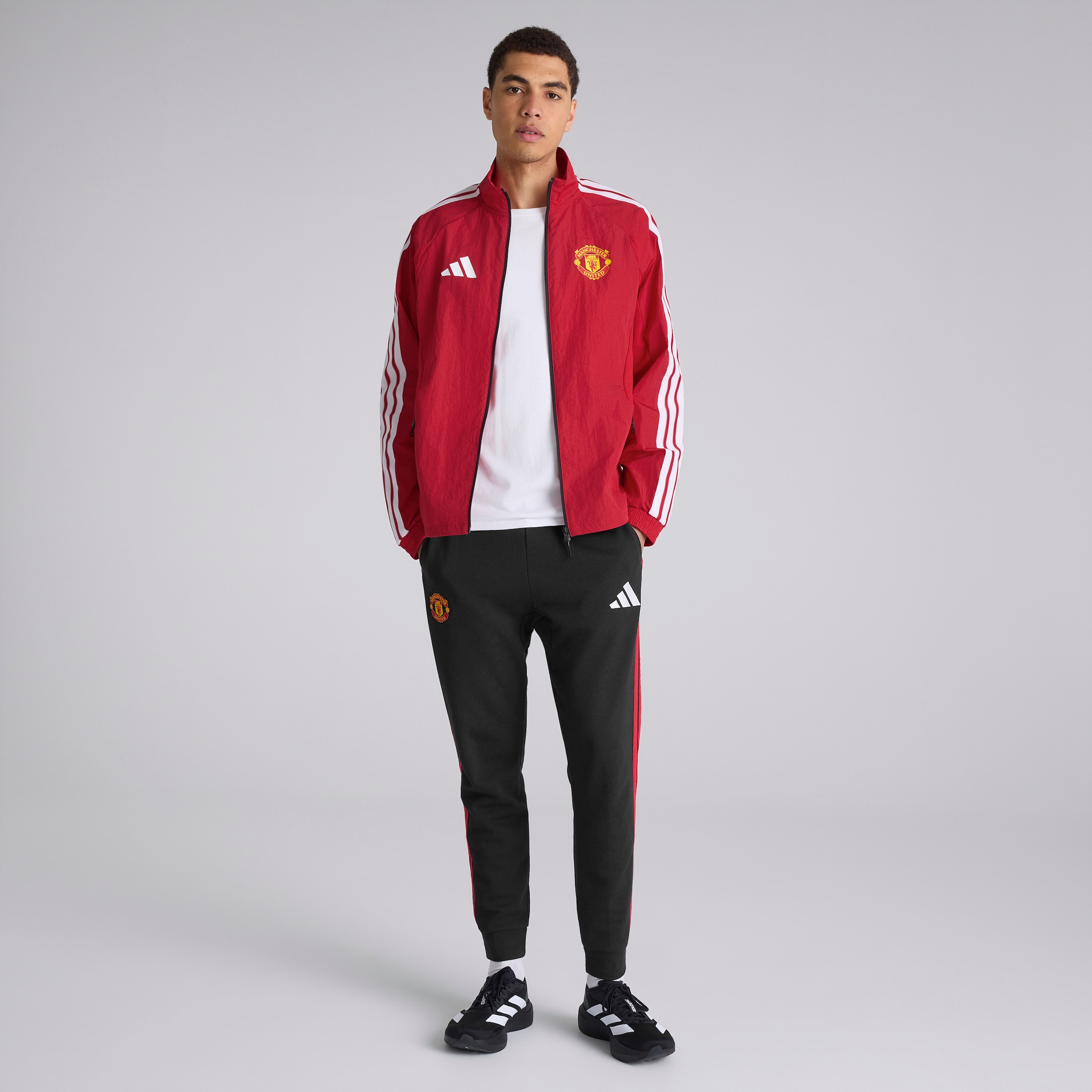 Manchester United 26/27 Anthem Jacket Red Red Detail [3-6]