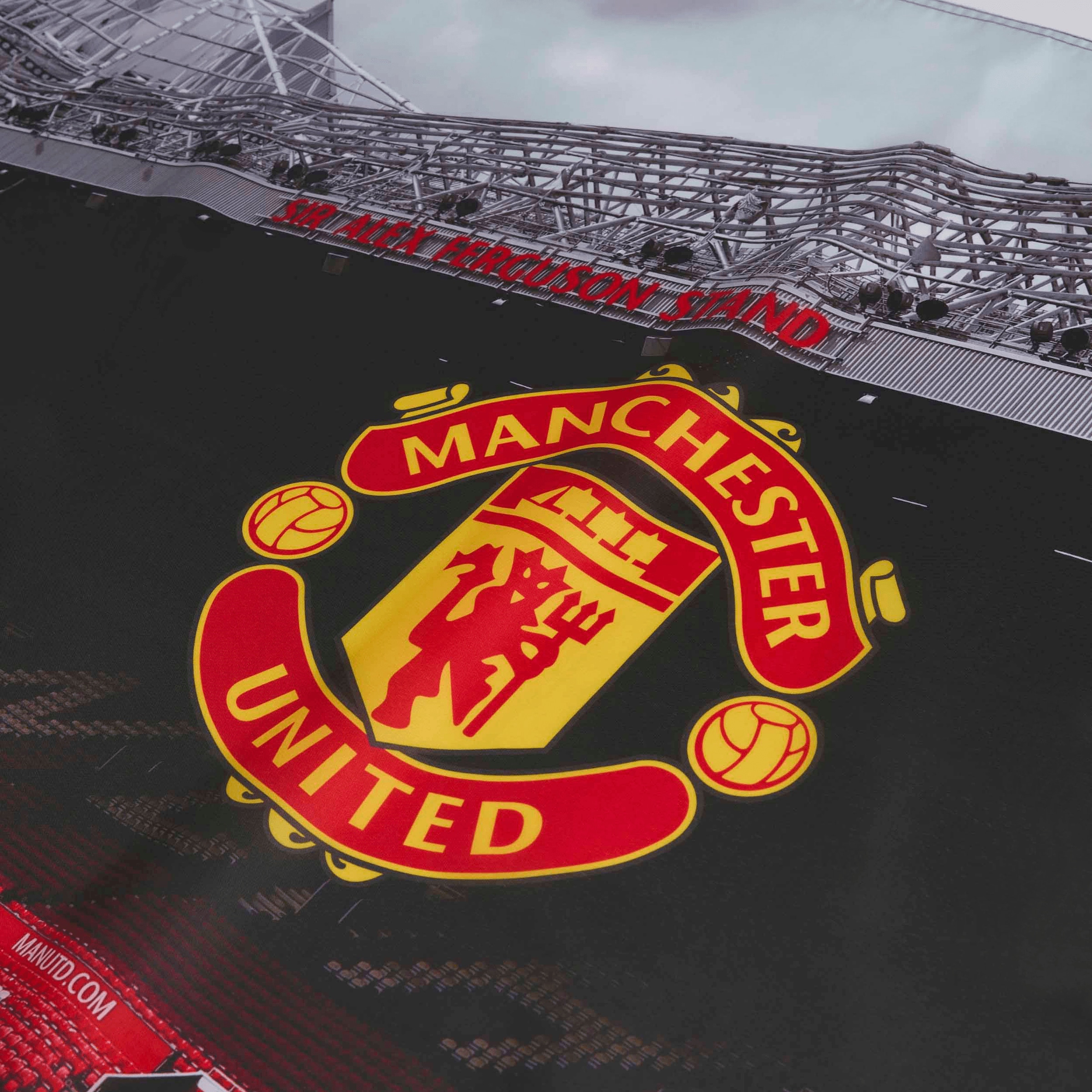 Manchester United FC Flagge 152x91cm - Offizielle Club Flagge
