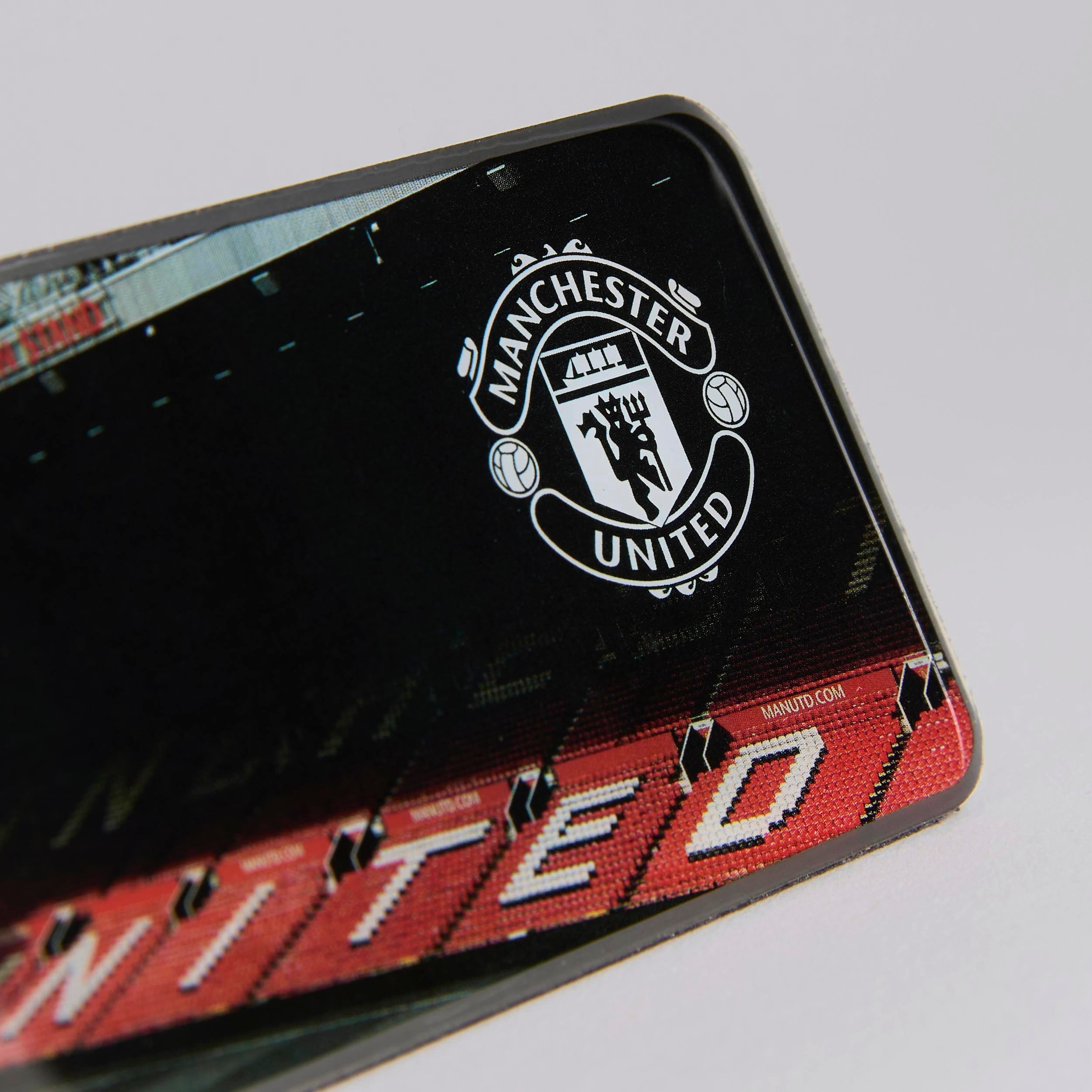 Manchester United Old Trafford Magnet Black Black Detail [3-4]