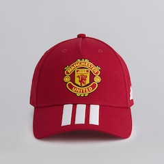 Manchester United x adidas Kids Home Baseball Cap Red