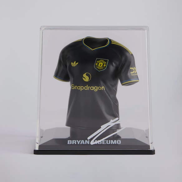 Manchester United Mbeumo Third Jersey 25/26 Collectible Black Schwarz