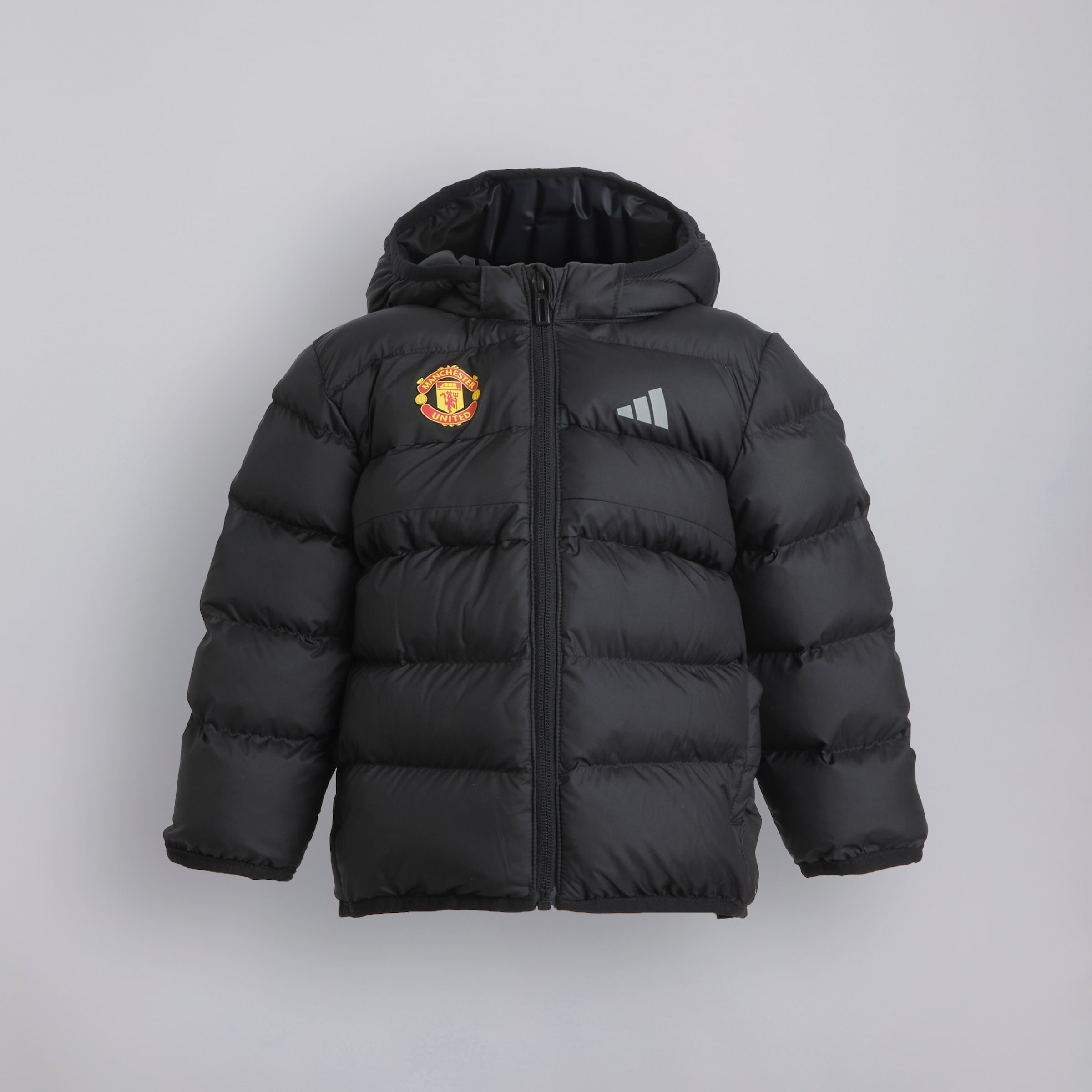 Manchester United x adidas Infant Synthetic Down Jacket Black Black