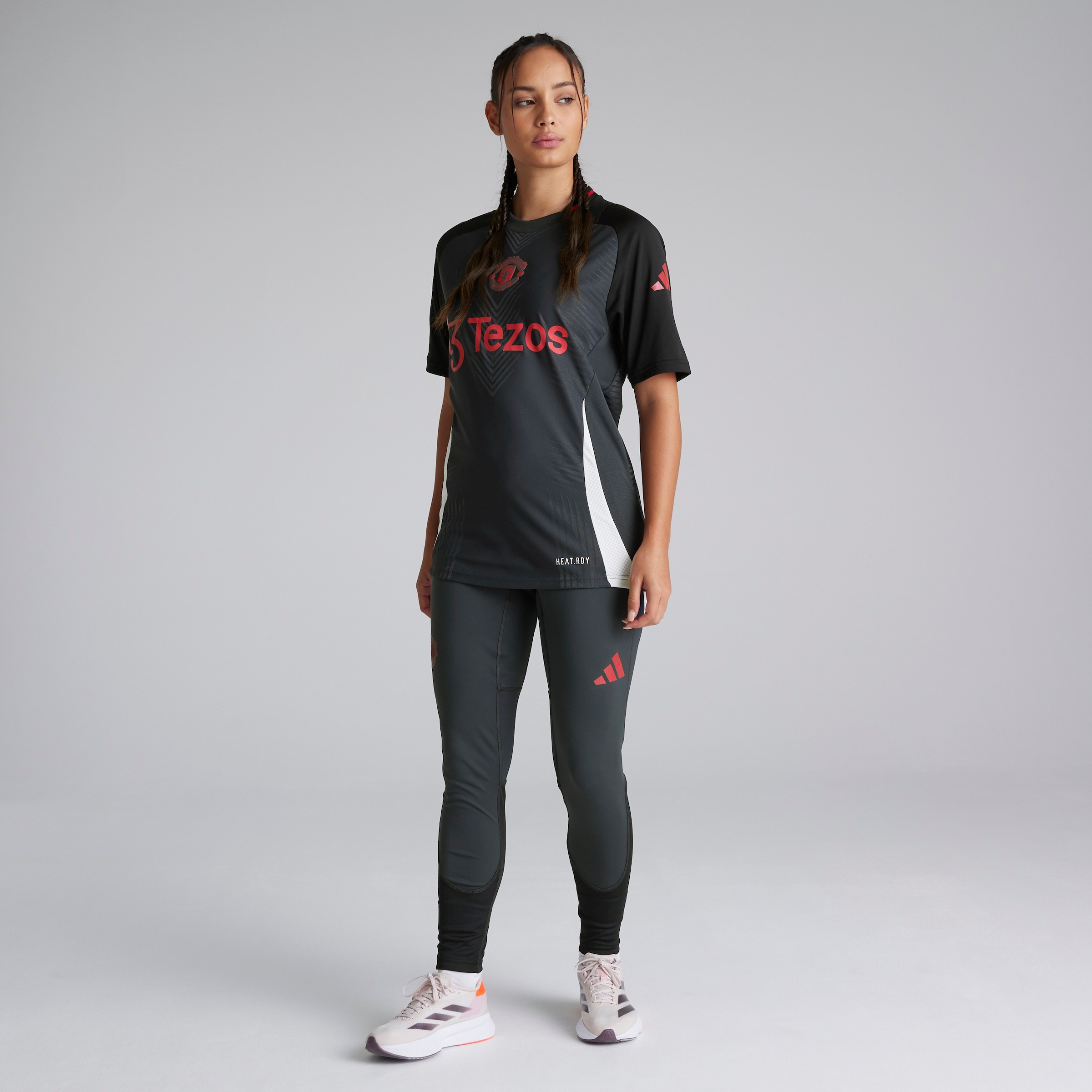 Manchester United European Training Tiro 24 Pro Pants Dark Grey Grey Detail [5-7]