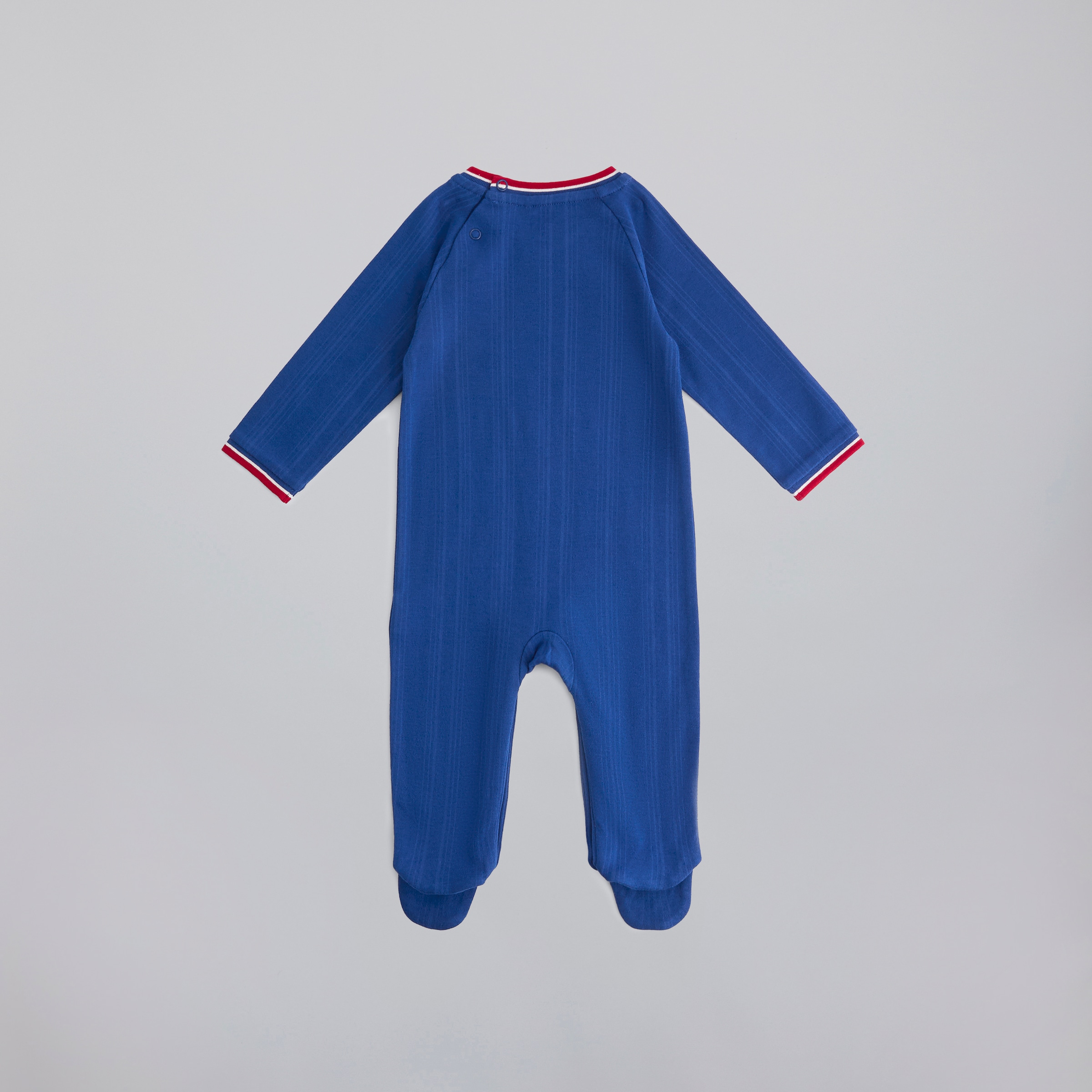 Manchester United Baby Away Sleepsuit Blue Blue Detail [2-4]