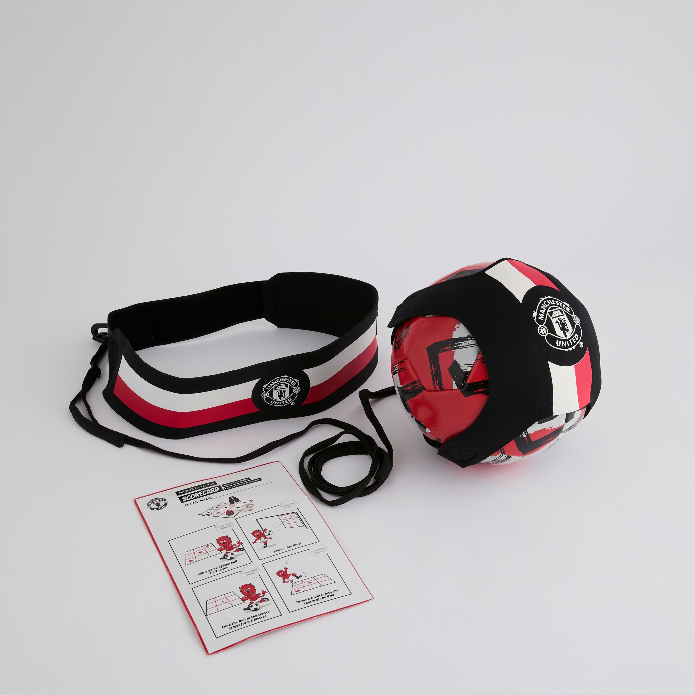 Manchester United Waist Cord Trainer Black Black Detail [2-5]