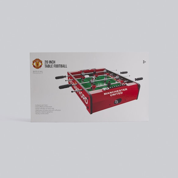 Manchester United 20" Football Table Red Red