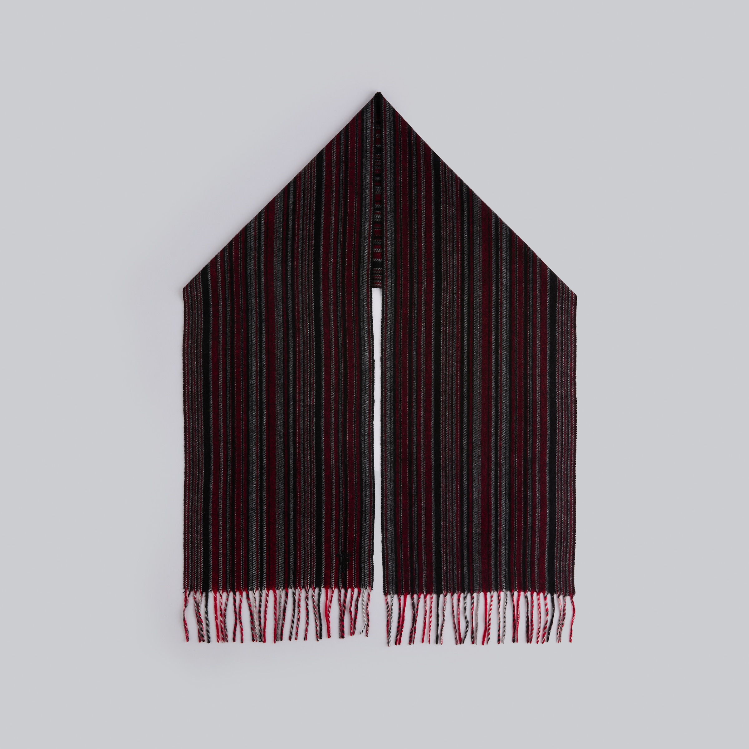 Manchester United x Paul Smith All Over Stripe Scarf Multi Multicolore